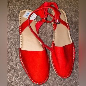 Red Sandals